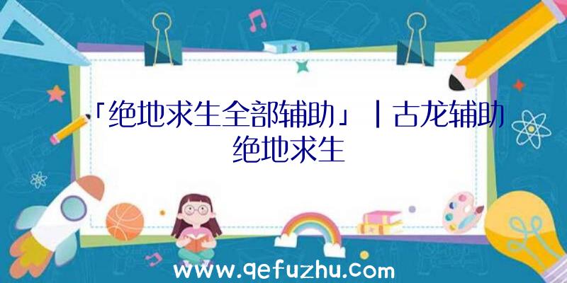 「绝地求生全部辅助」|古龙辅助